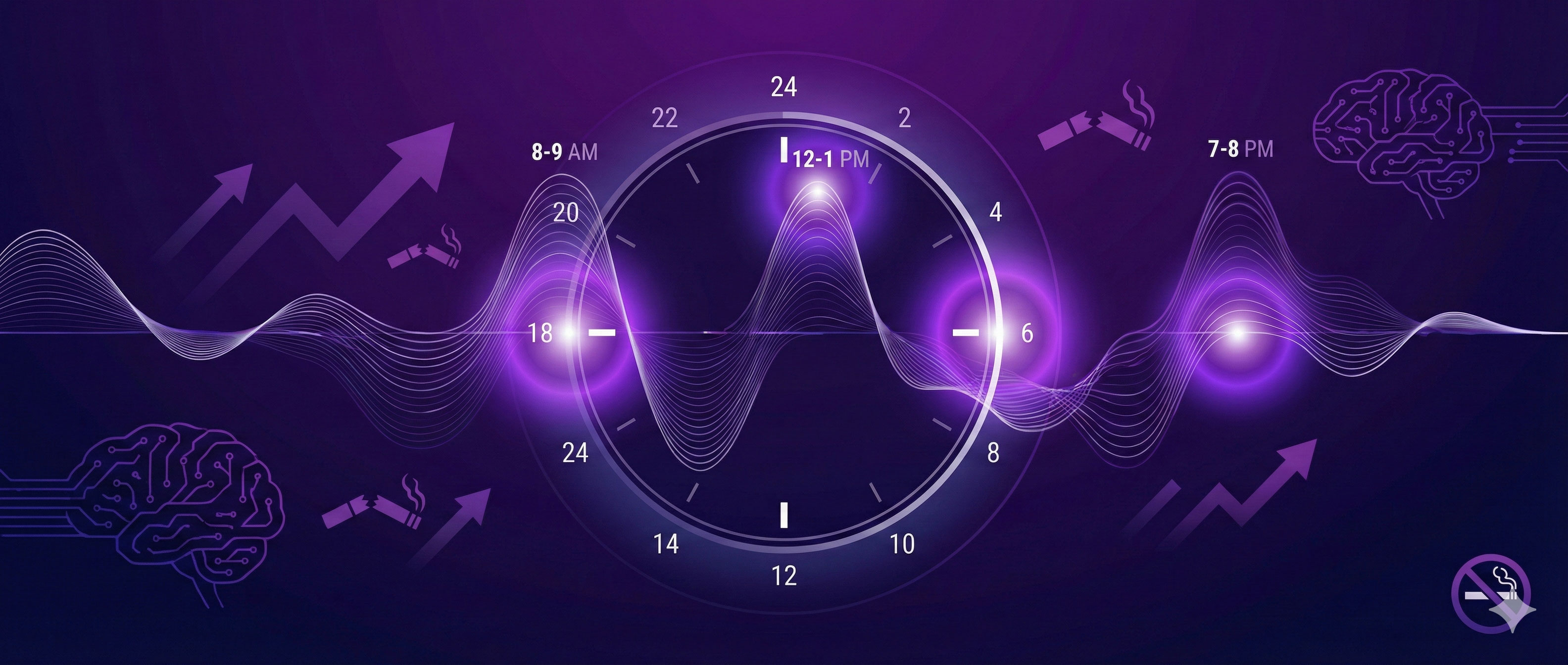 大数据揭秘烟瘾高峰期